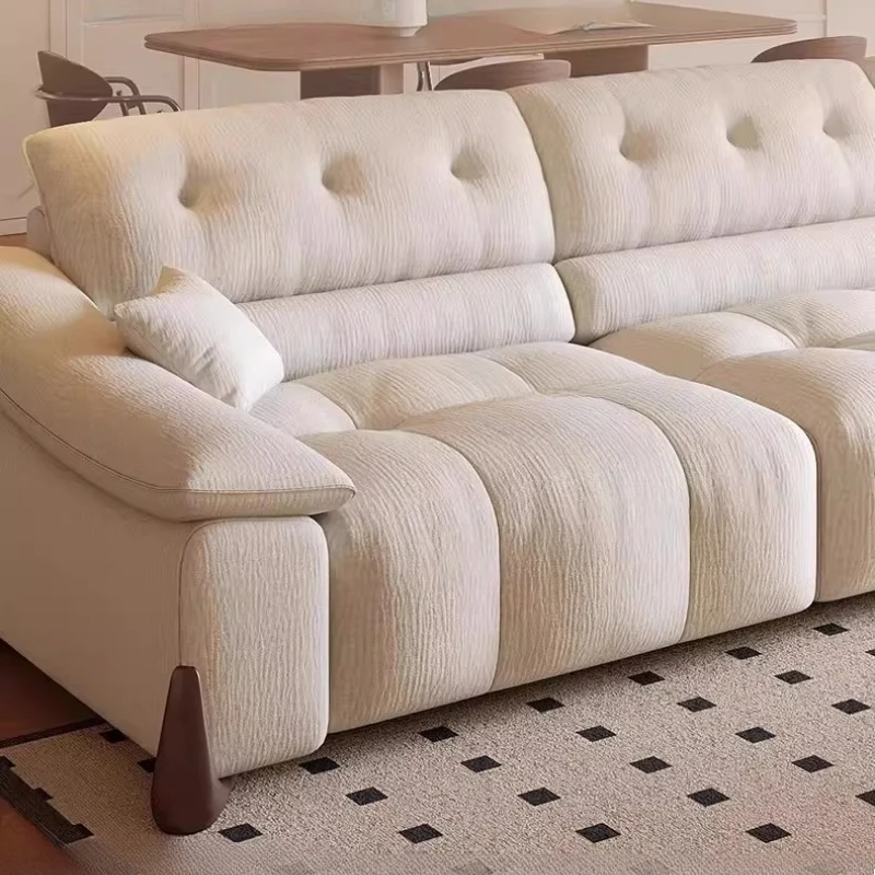 Modern Italian Arm Electric Sofa Fabric Luxury Apartments Sleeper Sofa Living Room Oversized Relax Divano Moderno Furniture Home image 6
