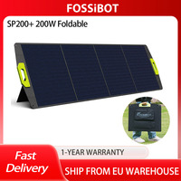 FOSSiBOT SP200+ 200W Foldable Solar Panel, 23.4% High Conversion Efficiency, Foldable & Portable, Durable and Waterproof