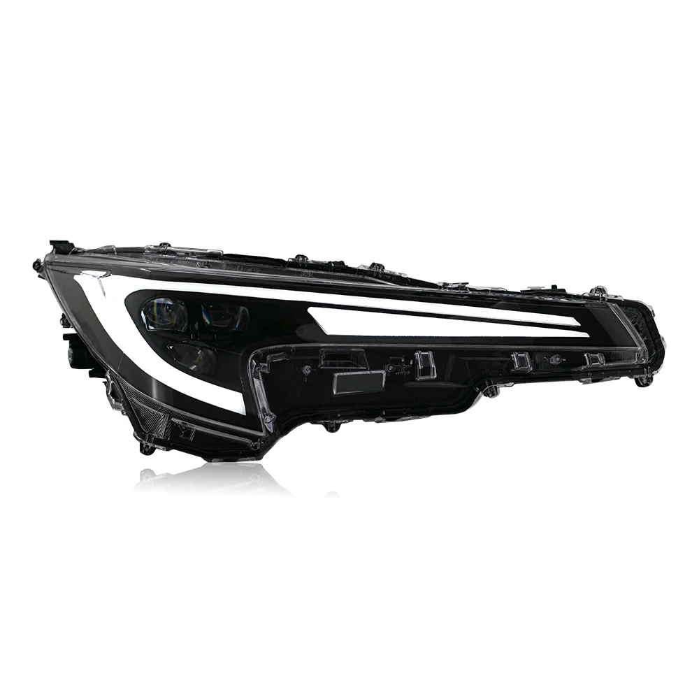 2020-2024 Four-beam of light headlights LL-A105 Transparent Color Modified Light Emitting Diode Headlights US Market