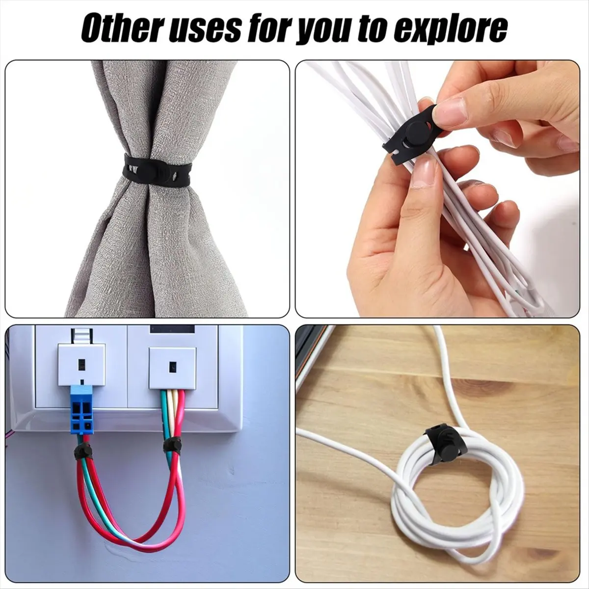 

Пункциональные 34 силиконовые ремни для удочек, 2 размера, эластичные многоразовые резиновые ленты, ремни для летающих удочек