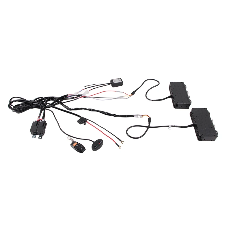 

Suitable for dual switch of grille light cable strap