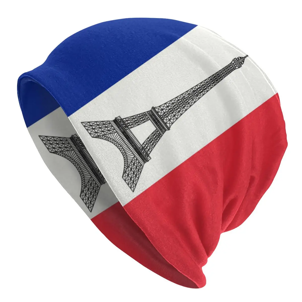 Flag Of France Skullies Beanies Caps For Men Women Unisex Street Winter Warm Knitted Hat Adult French La Tour Eiffel Bonnet Hats