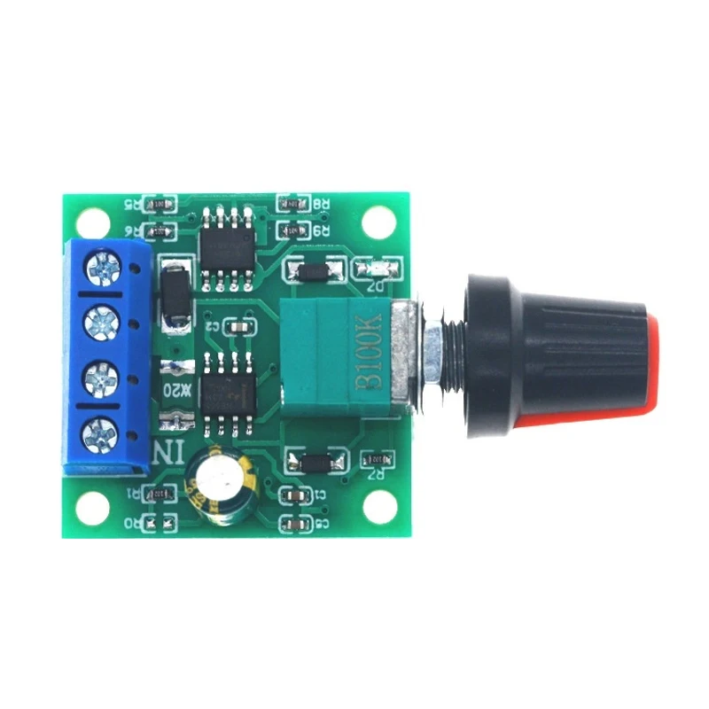 1Pcs Adjustable Speed DC Motor Driver Home Improvement Durable DC 1.8V 3V 5V 6V 12V PWM Motor Speed Controller