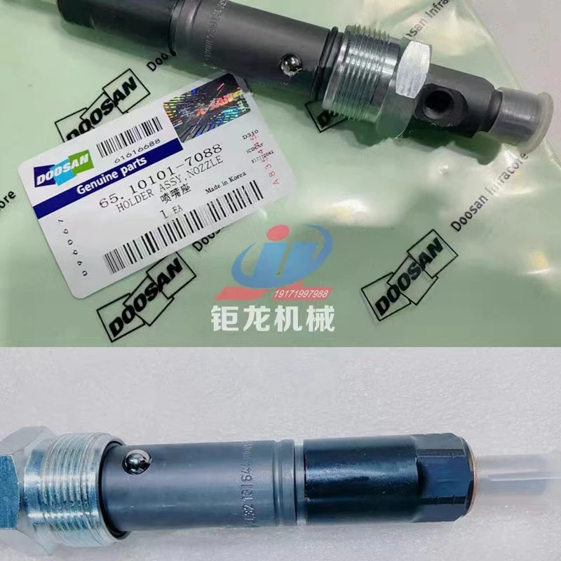 

Applicable to Doosan DX300LCA engine fuel injector 65.10101-7088 injector assembly genuine