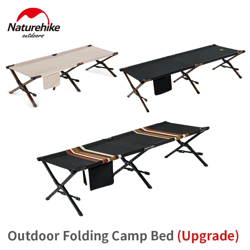 

Naturehike Folding Camp Bed Cot Field Bed Outdoor Camping Hiking Sleeping Portable Bearing 150kg Backpacking Travel Single Bed