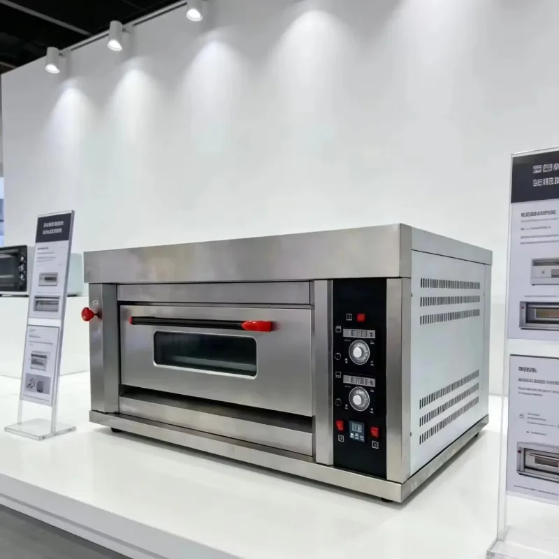 New desktop single-layer two-tray gas oven 220V commercial bakery oven