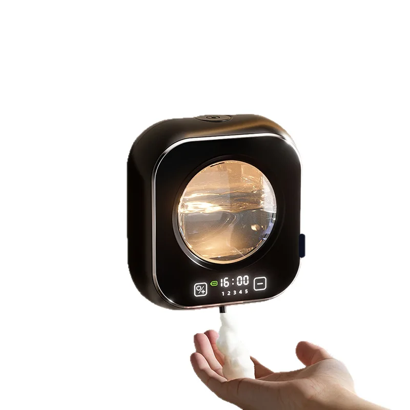 Automatic Induction Foam Soap Dispenser Wall Mounted Touchless Hand Wash Dish Soap Home Bathroom