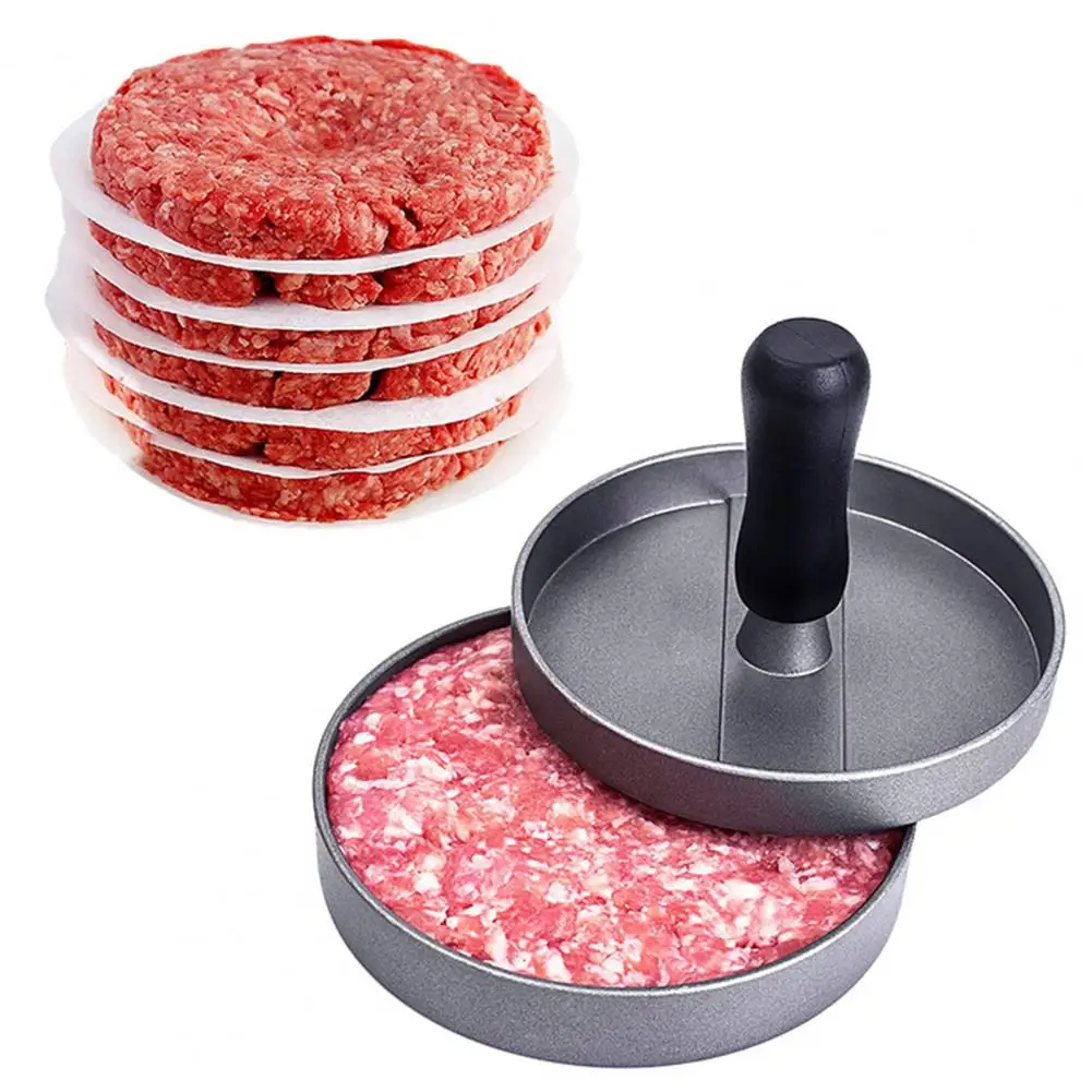 200Pcs Burger Patty Paper  Premium Burger Sheets Separate Pressed Patties  Anti-sticking BBQ Meat Paper