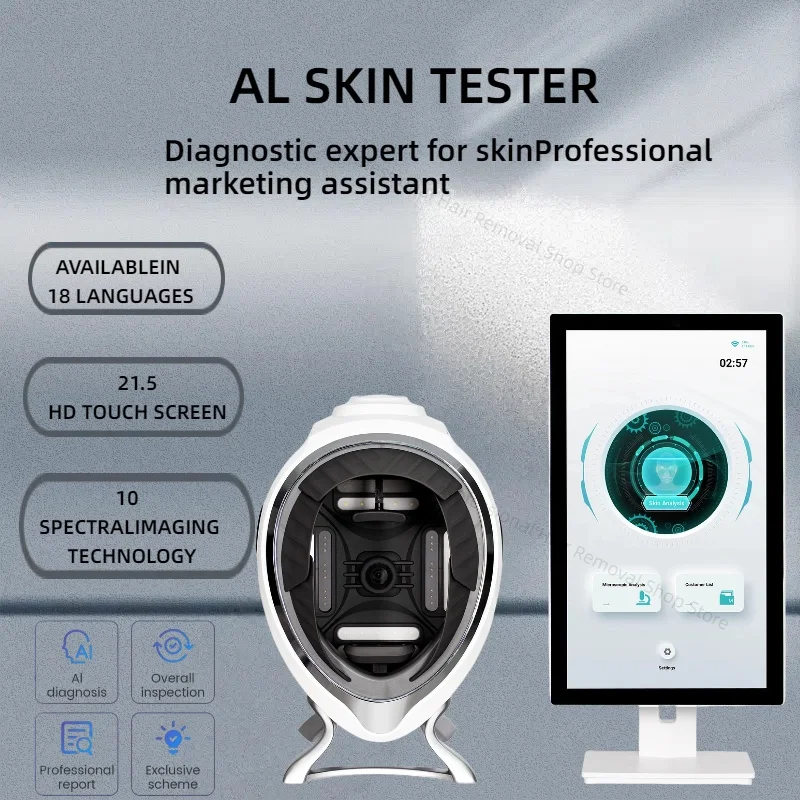 

3D Facial Scanner Machine Professional Digital Analyzer for Skin Face Analysis Precision 3D Skin Scanner Shop Now.