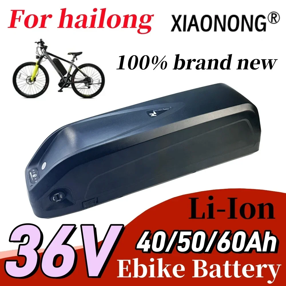 

New 36V for hailong battery with Charger Full Capacity 40/50/60Ah Battery Pack