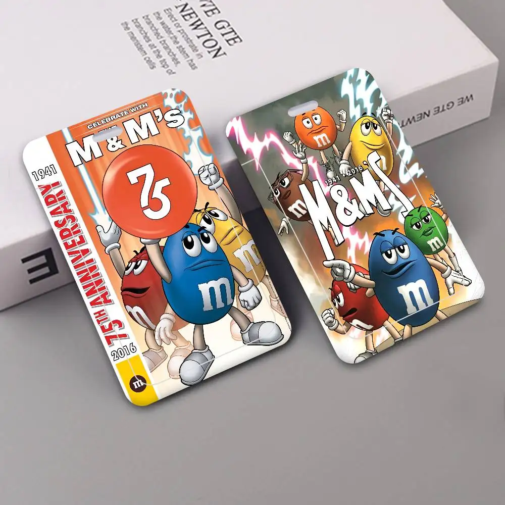 

Держатель для кредитных карт и бейджей Candy M-MS C-Chocolate M&M'S с ремешком на шею