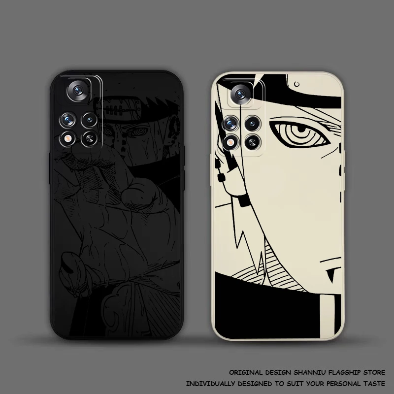 A-Akatsukis Pain Anime Phone Case For Xiaomi Redmi Note 12 11 11S 11T 10 10S 10T 9 8 Pro Plus Carcasa Coque