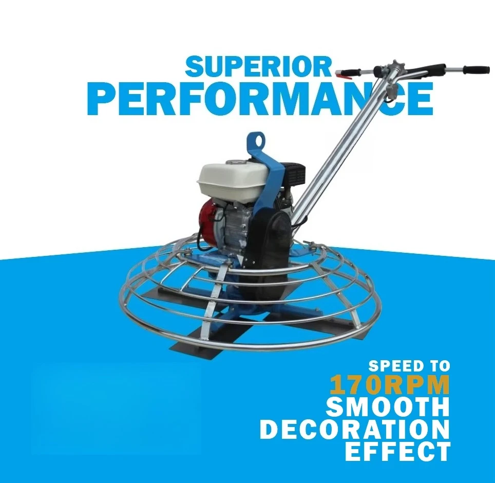 High Quality Fuel Concrete Finishing Walk Behind Power Trowel Machine