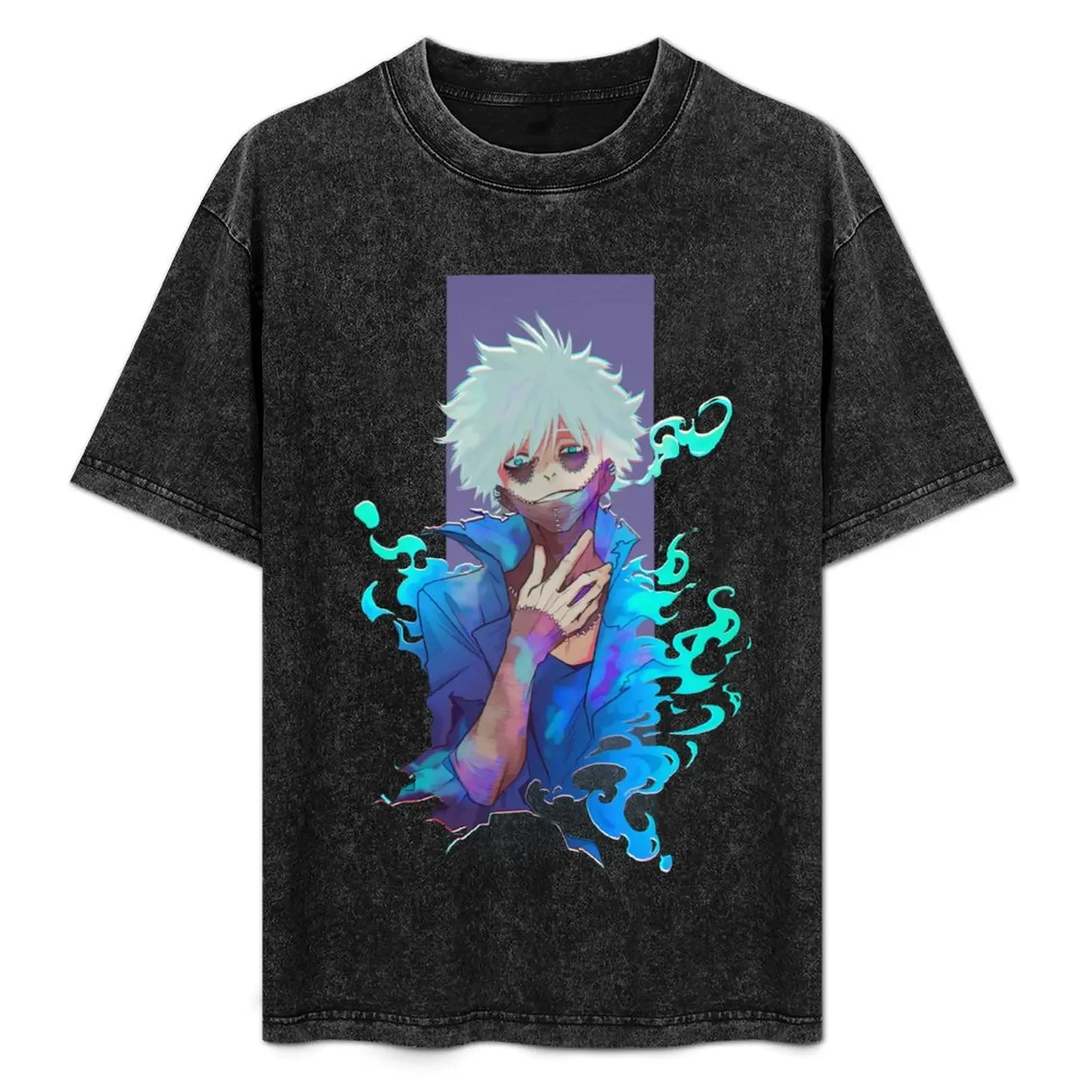 Blue flame T-Shirt Tough Fabric Work Tee