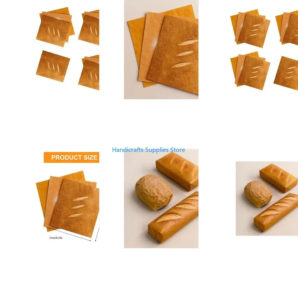 R1WA Bakery Theme Creative Gift Wrap Paper Thick Craft Paper For Party Decorations