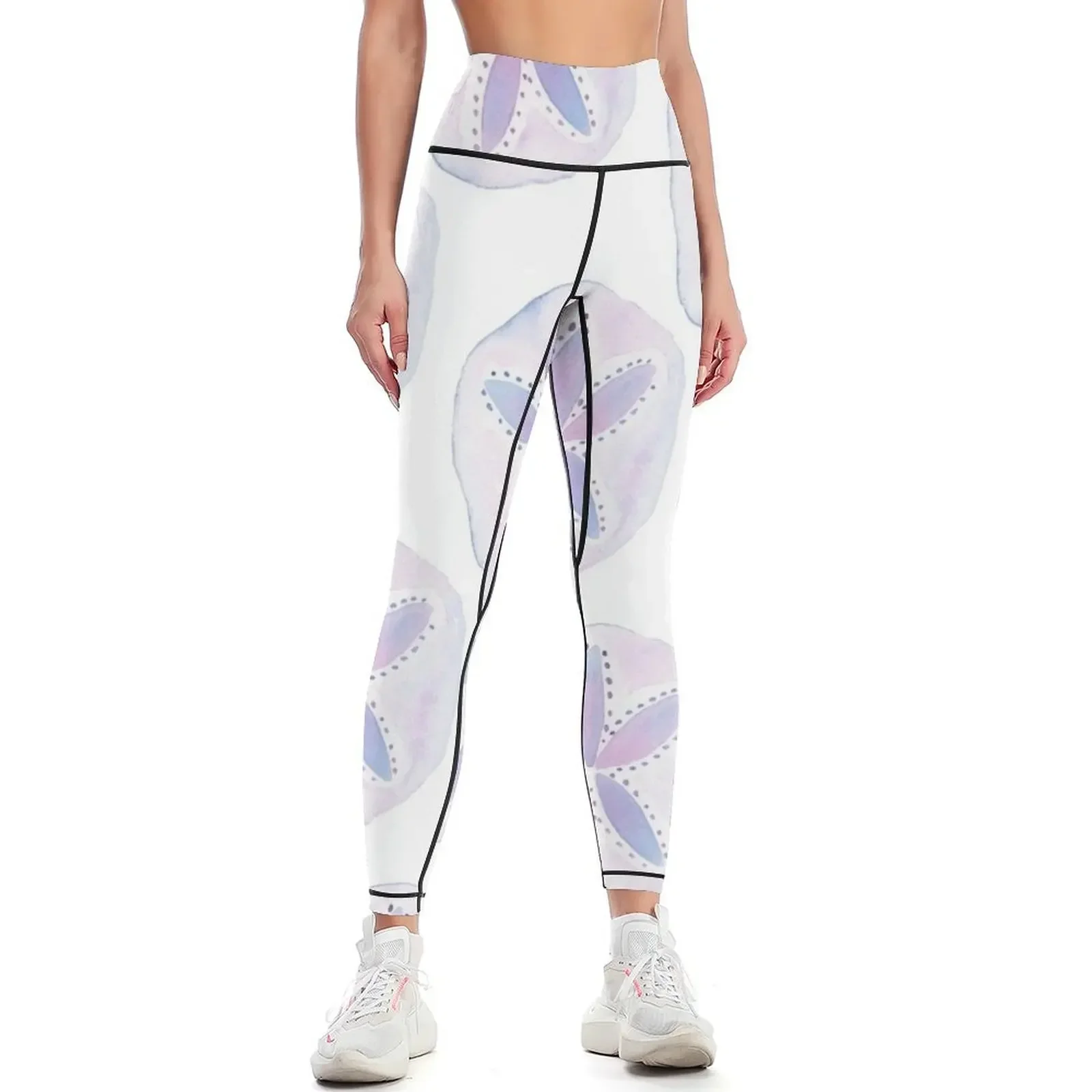 

Mermaid Currency - Purple Sand Dollar Leggings Women's sportswear harem pants sportswear woman gym 2025 Womens Leggings