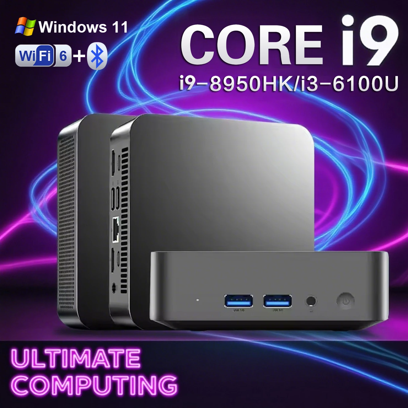 yZ[z~jPC Rs[^[ Windows 11 Pro Core i9 8950HK i3-6100U 16GB DDR4 1TB 2TB SSD Q[~ORs[^[ 4K 60Hz ~jfXNgbvPC |[^u