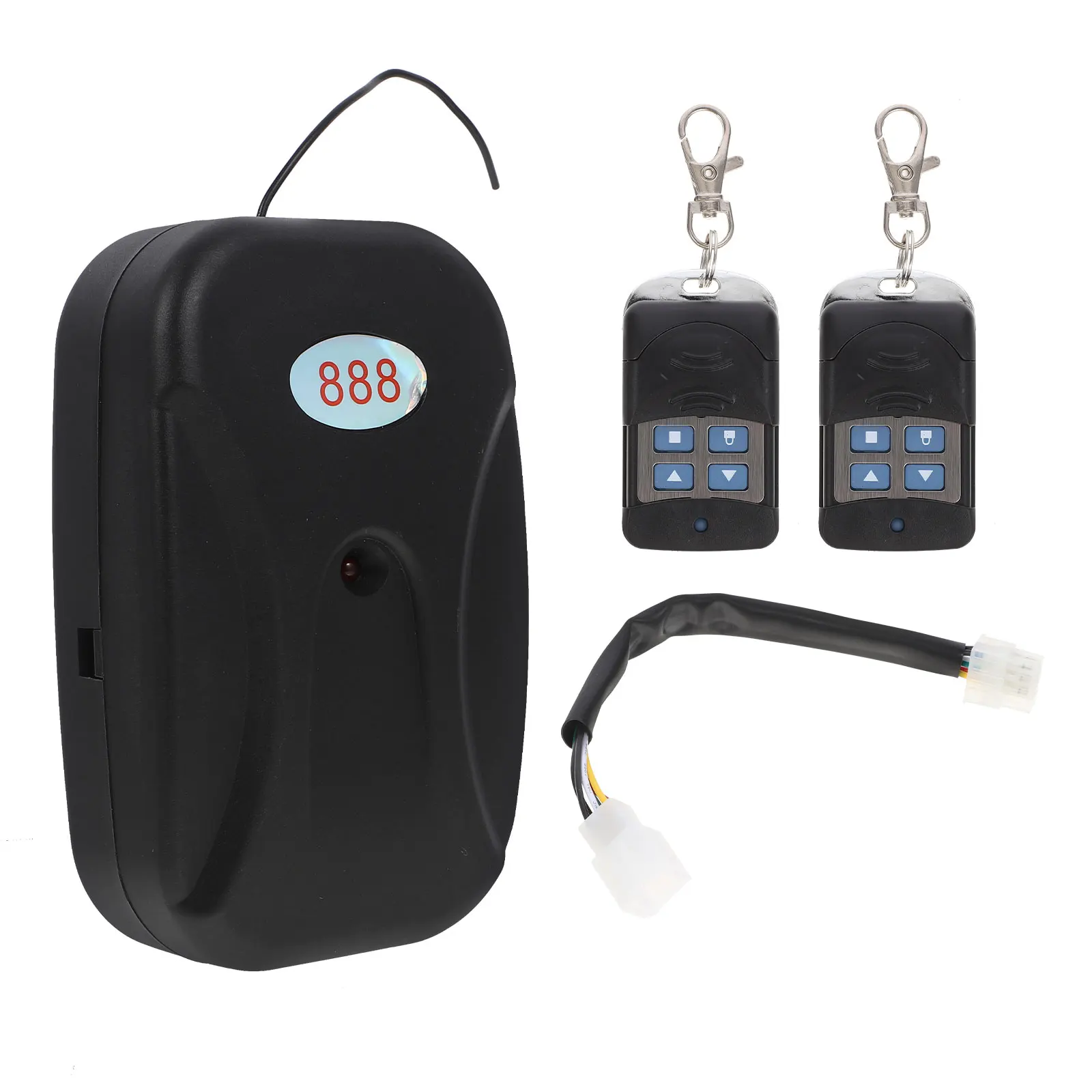 

Garage Door Remote Entry Gate Opener Electric Car Controller Black Transmitter Replacement