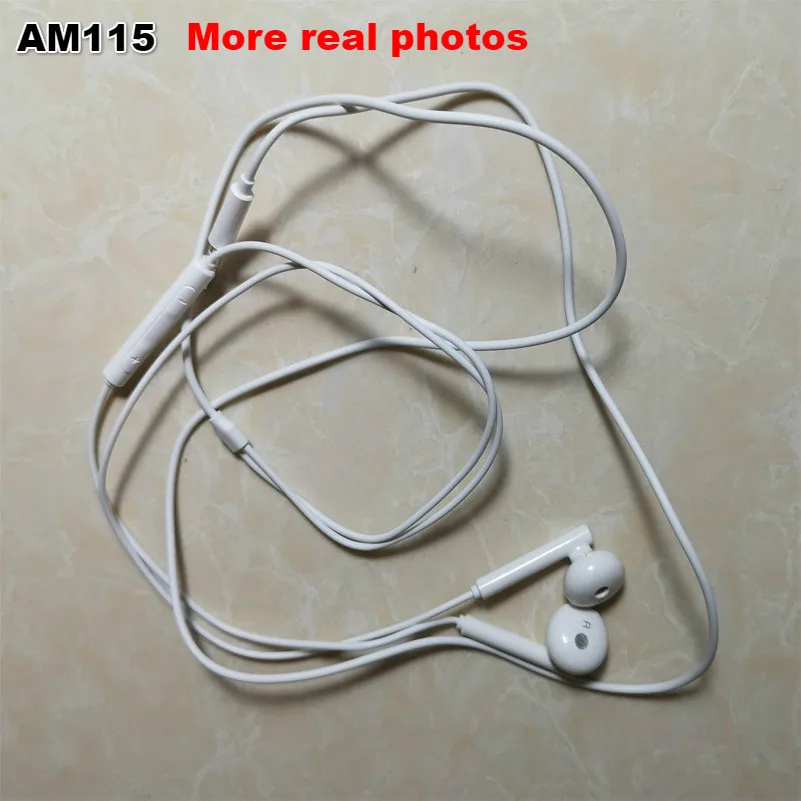 Original Honor AM115 Earphone Wired am116 Headset Mic 3.5mm For P9 P10 5X 6X Mate 8 9 Huawei Samsung Xiaomi Smartphone