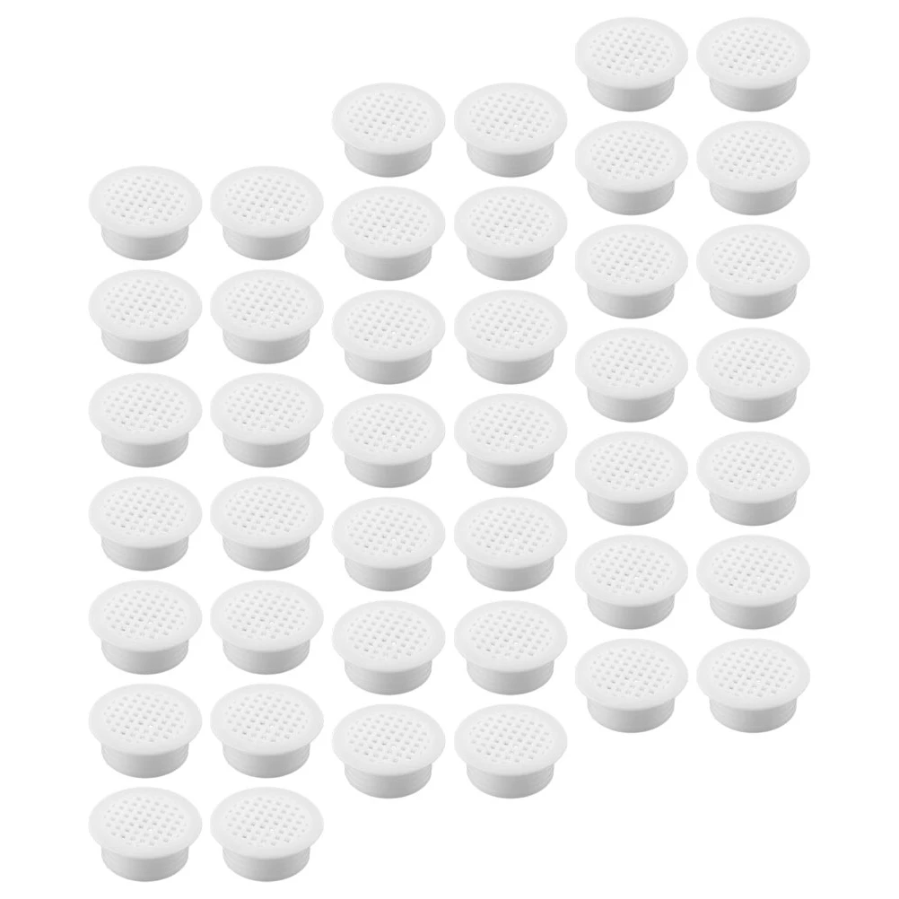 

50pcs Ventilation Holes for Shoe Cabinet Breathable Mesh Decorative Covers Heat Dissipation Design Practical Use