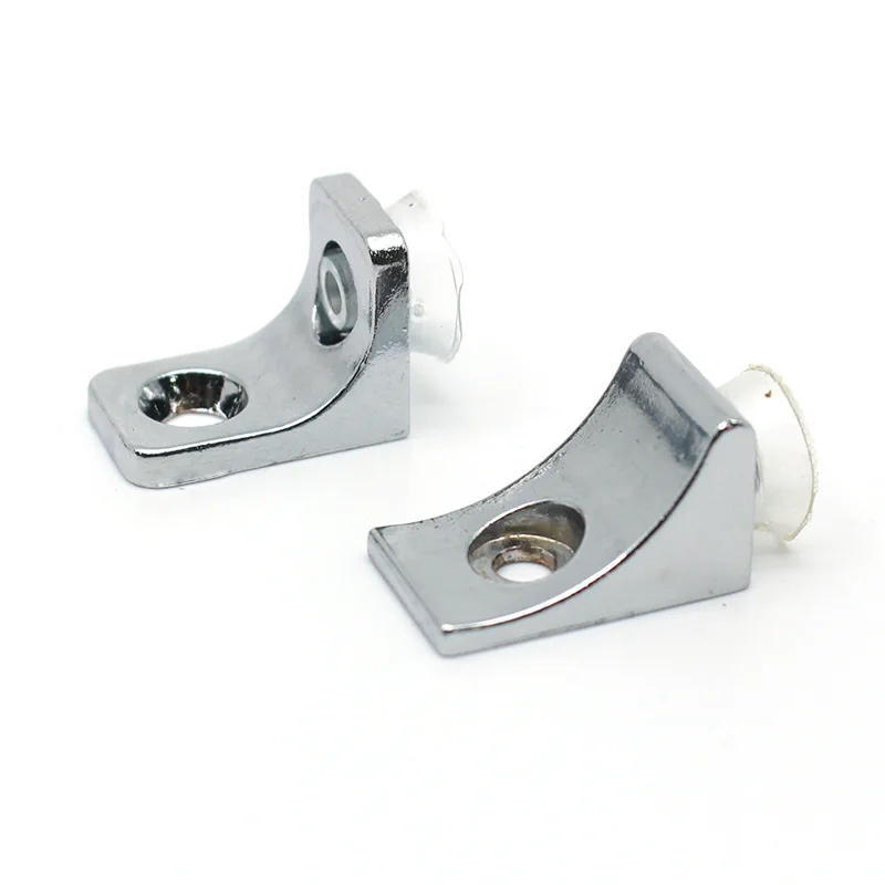 10pcs Shower Glass Clamp Zinc Alloy Glass Shelf Holder with Strong Chuck Glass Clip Shelf Support Brackets