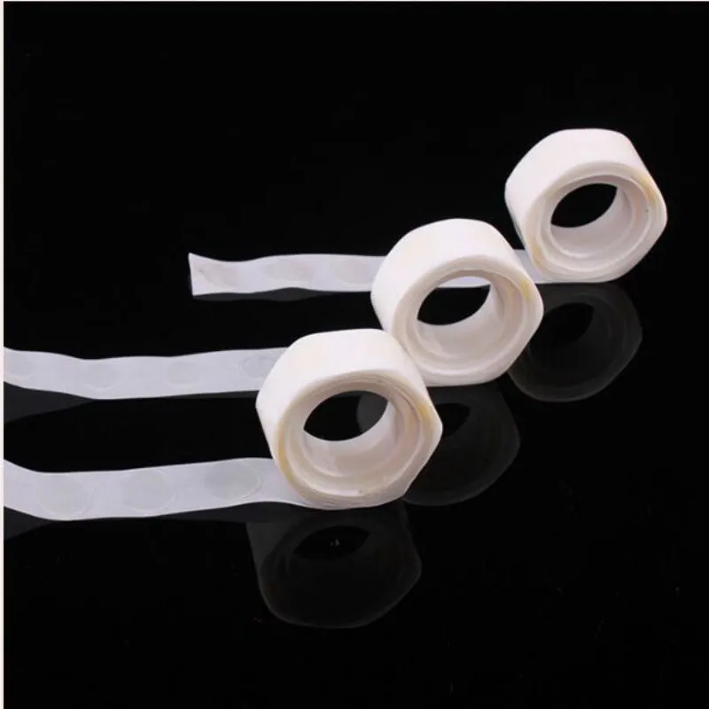 3 Rolls 300pcs Attachment Balloon Glue Dot Special Double-Side Adhesive Tape Foil Latex Balloon Sticks Craft Roller Stickers