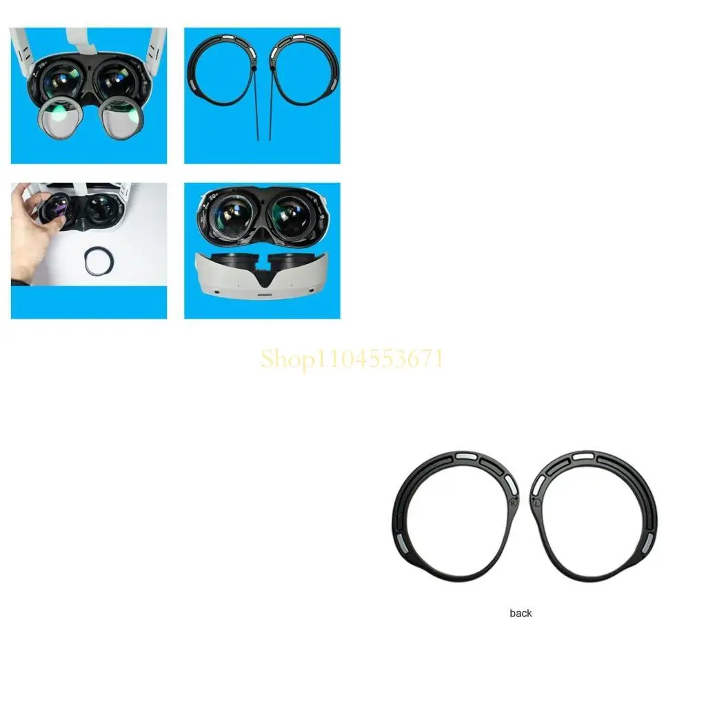 Best Seller Anti-blue Lights Lens Frame for Pico 4, Inserts VR Lenses Housing No Prescription Lens Magnetic Glasses Frame