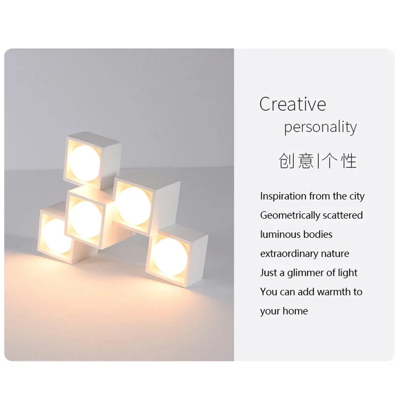 SANDYHA حماية كاملة للعين LED ضوء السقف تصميم بسيط مثالي لغرفة المعيشة وغرفة النوم وطاولة الطعام الأنيقة #5