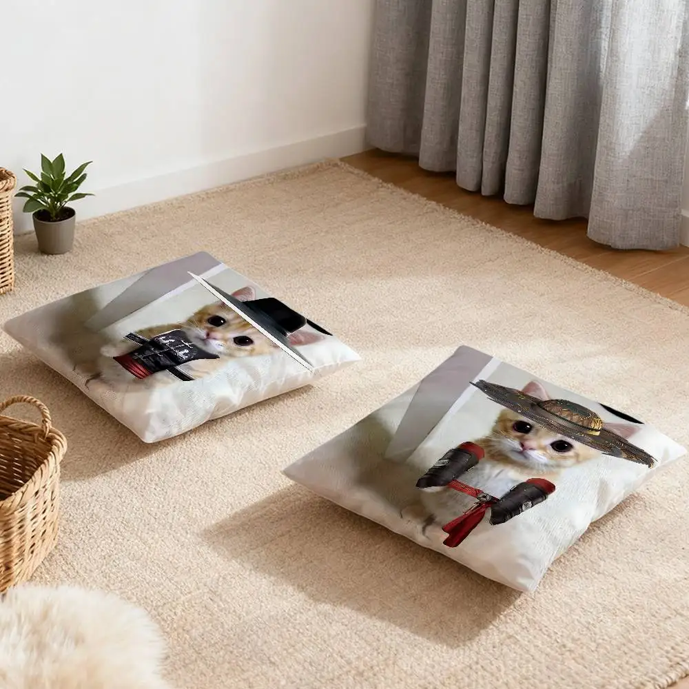 

Leon Kennedy Cat Pillow Case Multi sized car cushions, luxurious home sofas, decorative pillowcases