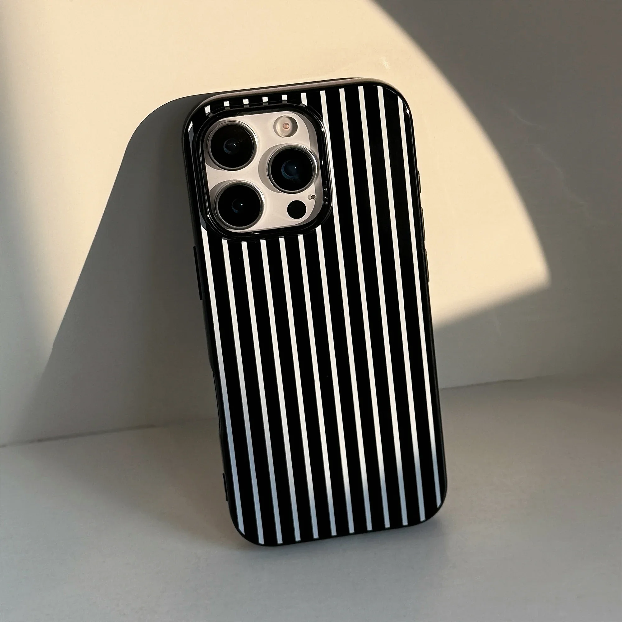 Retro Black White Lines With Z - Phone Cases Zebra review and price
