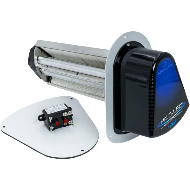 

Светодиодный очиститель воздуха Halo для вентиляционных систем с УФ-лампой и датчиком качества воздуха для домашней системы кондиционирования