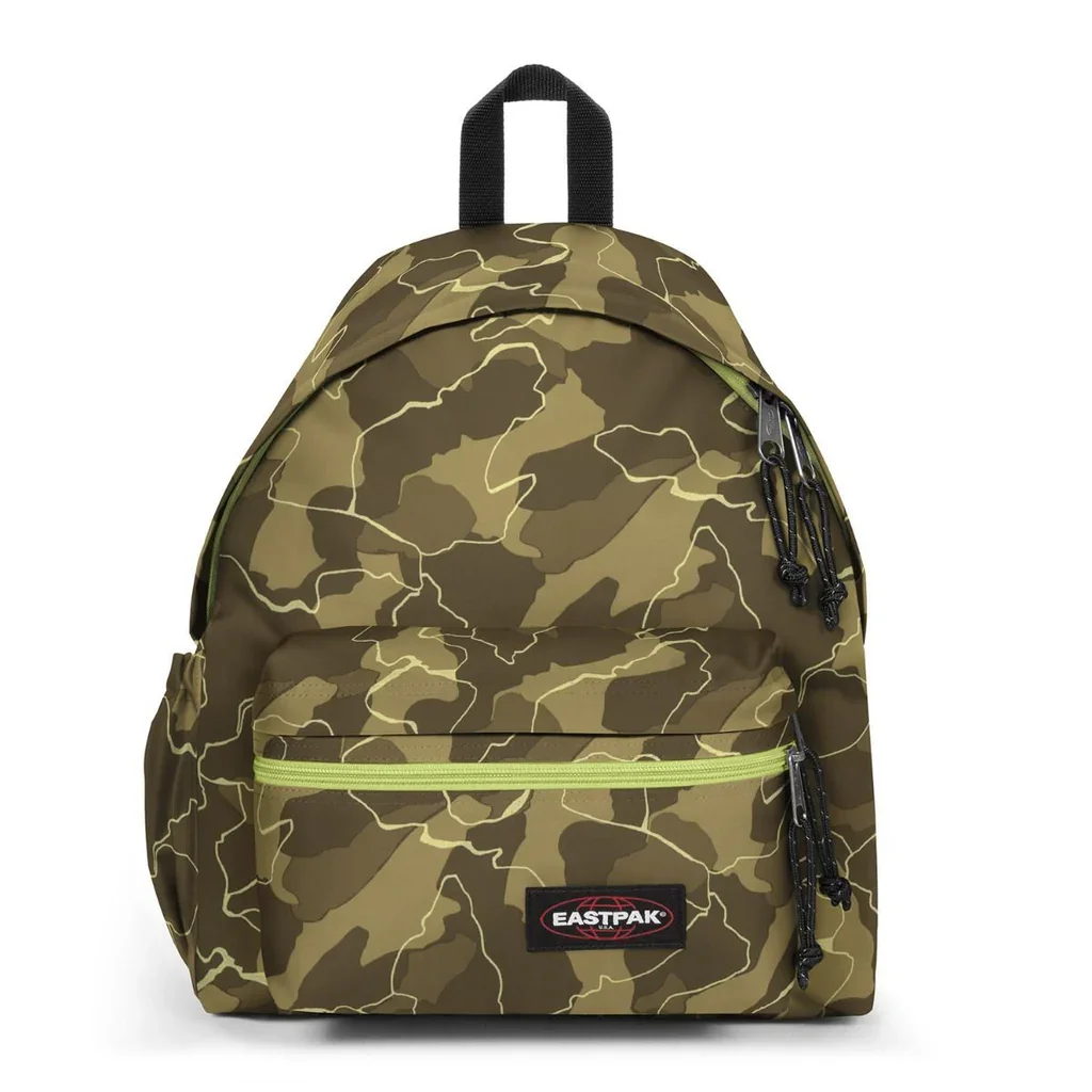 Mochila Eastpak Zippl'r Camuflaje Khaki 24L, Diseño, Comodidad, Gran Espacio, 40 x 30 x 18 cm