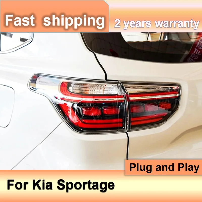 

Car Accessories for Kia Sportage Tail Lights 2017-2020 Sportage Rear Light DRL Fog Brake Turn Signal Reversing
