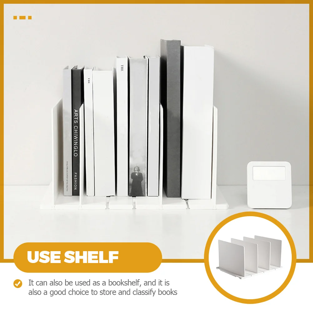 

Shelf Dividers Storage Organizer Premium Thick Plastic Adjustable Closet Book Divider No Tools Required for Easy Installation