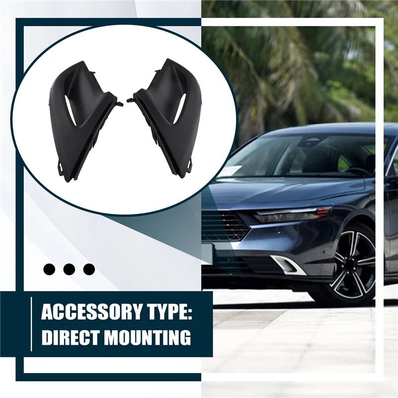 

New Arrival Front Bumper Fog Lamp Covers For Honda Accord 2023 71191-30A-A10 71141-30A-A10