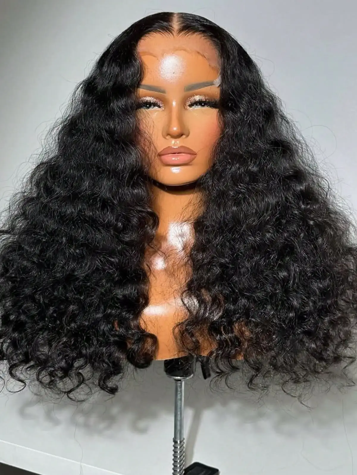 

30 40 Inch Deep Wave Lace Front Wig 13x4 13x6 Lace Front Wigs Human Hair Transparent Water Wave Curly Lace Front Wig For Women