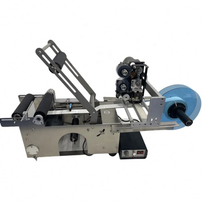 Automatic Glass Jar Beer Cans Sticker Machine Hot Glue Labeling Machine Round Wine Water Bottle Drink Bottle Labeling Machine