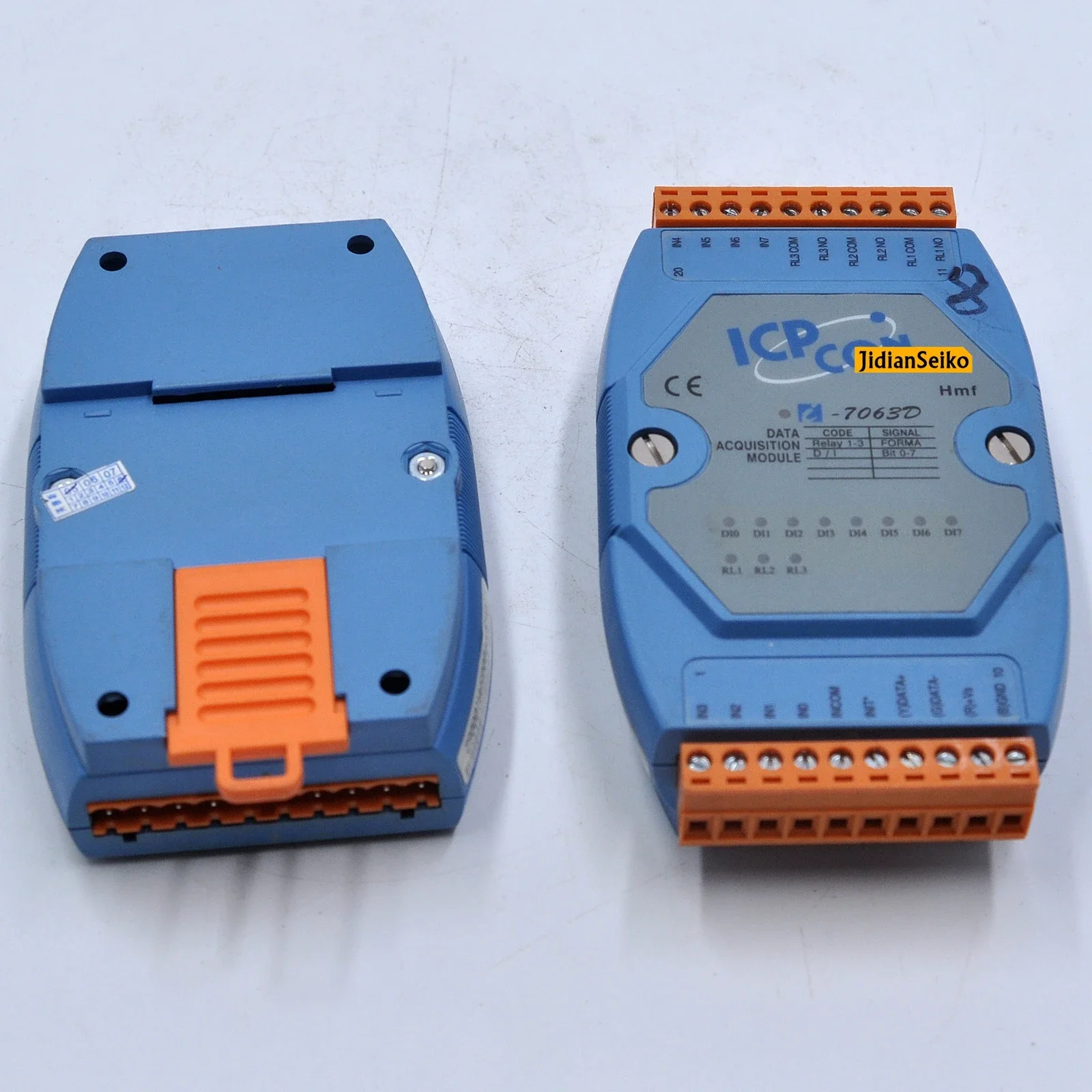 I-7063D 8-Ch Geïsoleerde Di (Nat, 4 ~ 30 Vdc) En 3-Ch Power Relais Module Met Led Display