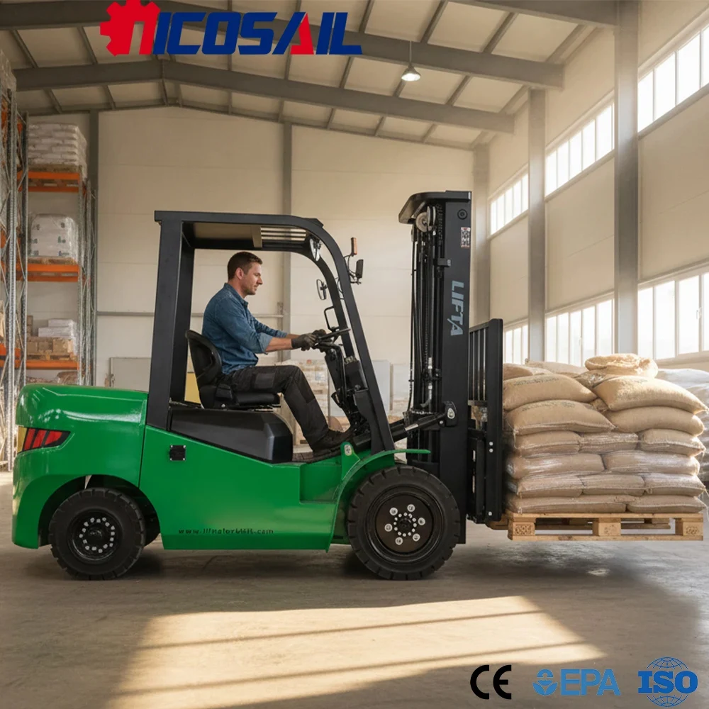 

2.5Ton Electric Forklift Custom Euro 5 CE Compact Powerful Multi Function Loader for Warehouse Farm and Construction