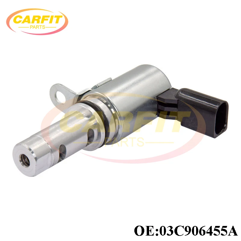 New OEM 03C906455A Variable Valve Timing VVT Solenoid Valve For Audi A1 A3 VW Golf Eos Tiguan Seat Ibiza Skoda Fabia 1.4TSI