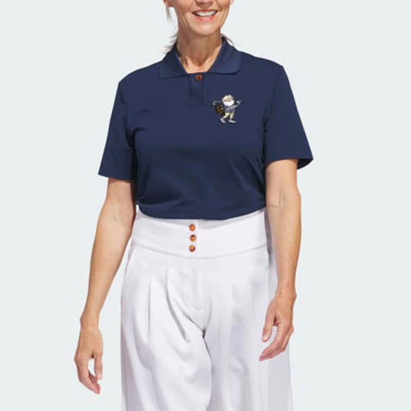 

Оригинальная женская дышащая рубашка-поло Adidas с коротким рукавом для гольфа IP9220