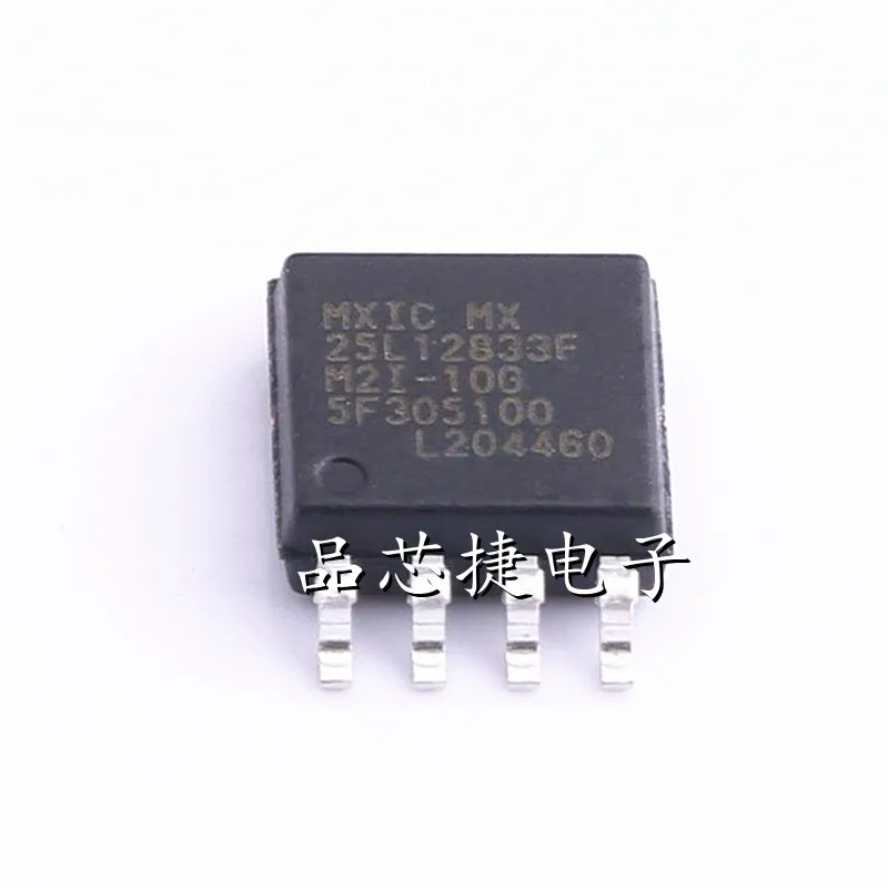 10pcs/Lot MX25L12833FM2I-10G SOP-8 128M CMOS MXSMIO (SERIAL MULTI I/O) FLASH MEMORY