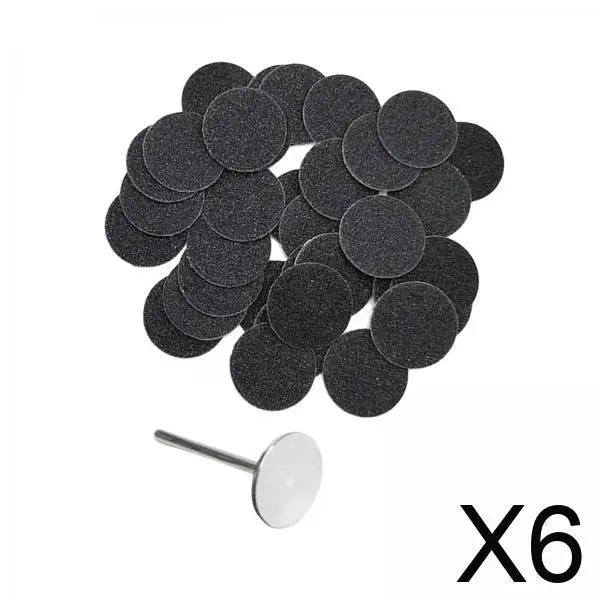 

Foot File Replacement Pads Professional Sandpaper Discs for Nail Salon Nail Polishing Machine and Family Pedicure Care
