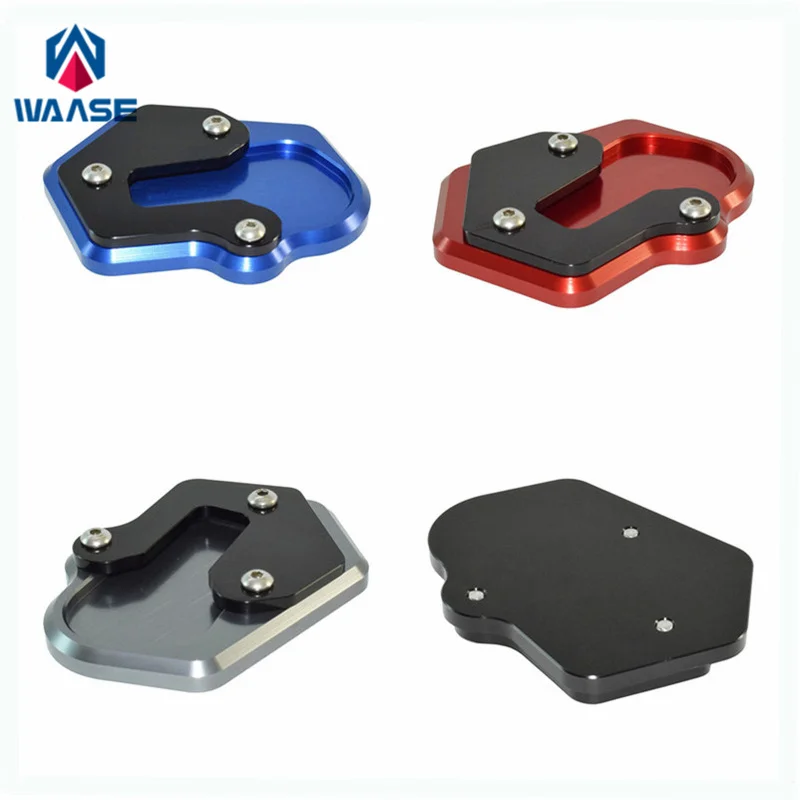 waase For BMW F900R F900XR F900 R XR 2020 2021 Kickstand Foot Side Stand Extension Pad Support Plate