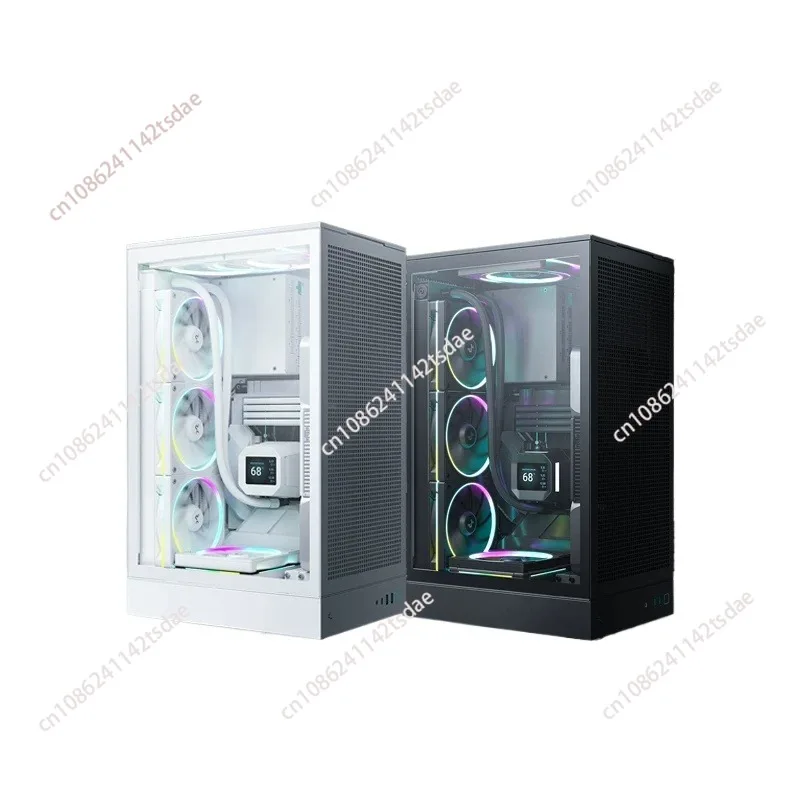 CH270 Computer Case Air-cooled Water-cooled Type-C Mesh Vertical Vertical M-ATX Structure Desktop