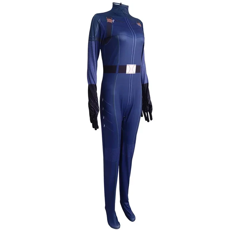 

25COSЖенский костюм Thunderbolts Черная Вдова Елена Белова Женский агент Косплей Боди Comic Con Хэллоуин Карнавалы Одевание