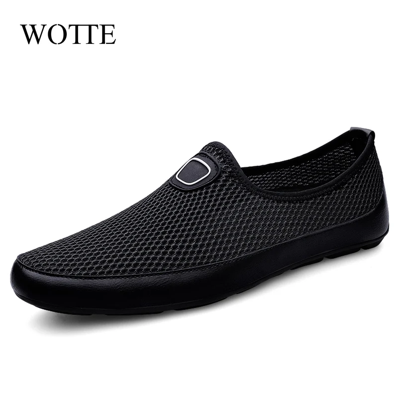 

Summer Mesh Shoes Men Sneakers Breathable Light Men's Casual Shoes Slip-On Walking Footwear Tenis Masculino Zapatillas Hombre