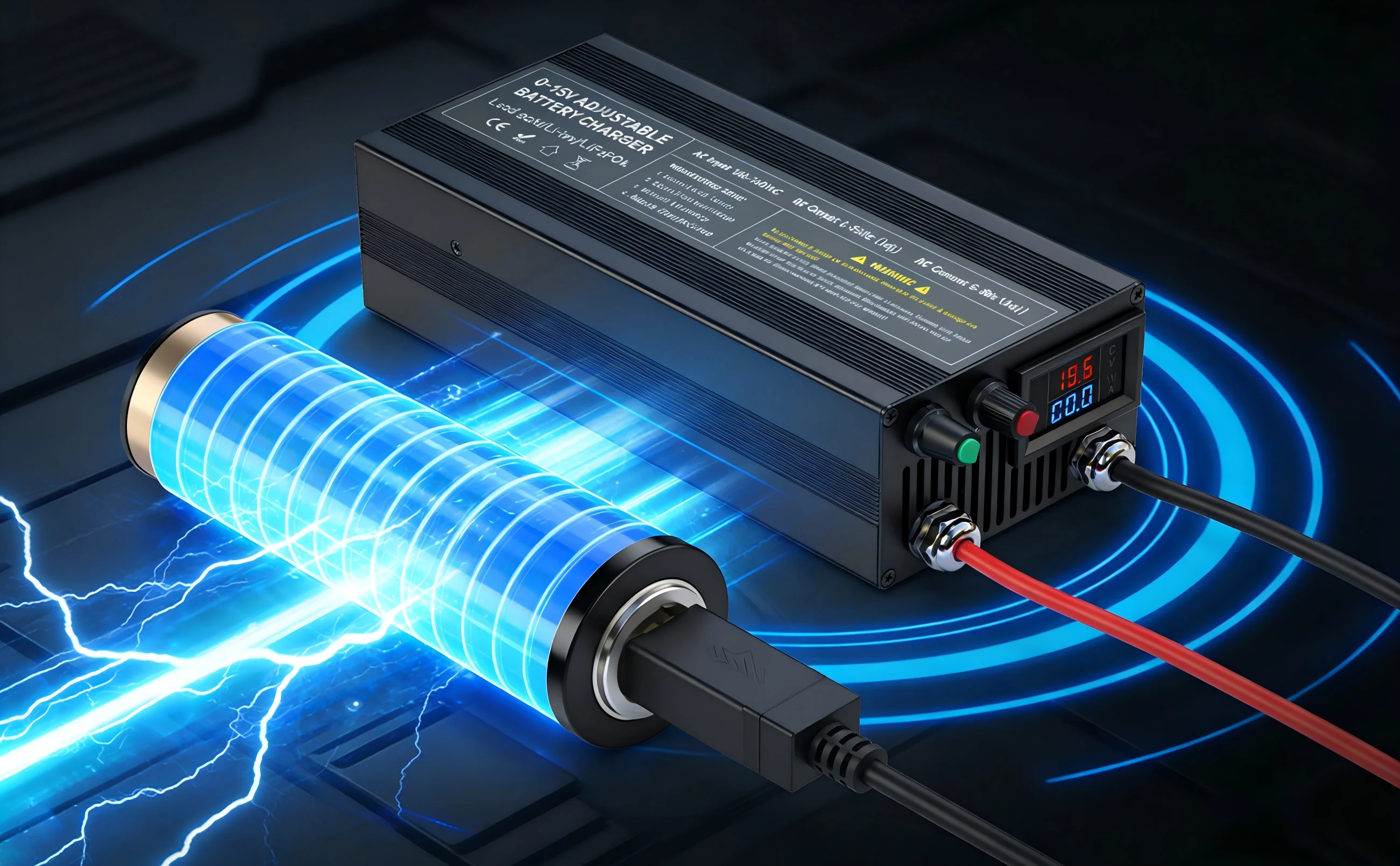 60A Adjustable Battery Charger - 84V 20A Smart Charger review and price