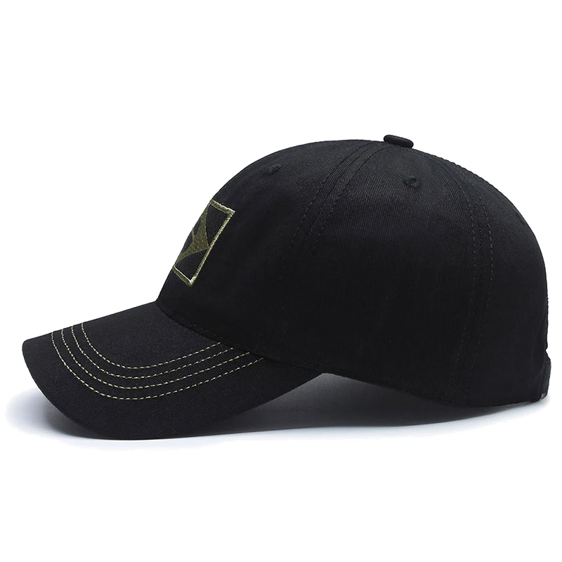 Gorra de béisbol táctica con bordado de bandera brasileña Unisex, sombrero clásico de moda para hombres y mujeres, ocio al aire libre, Deportes,