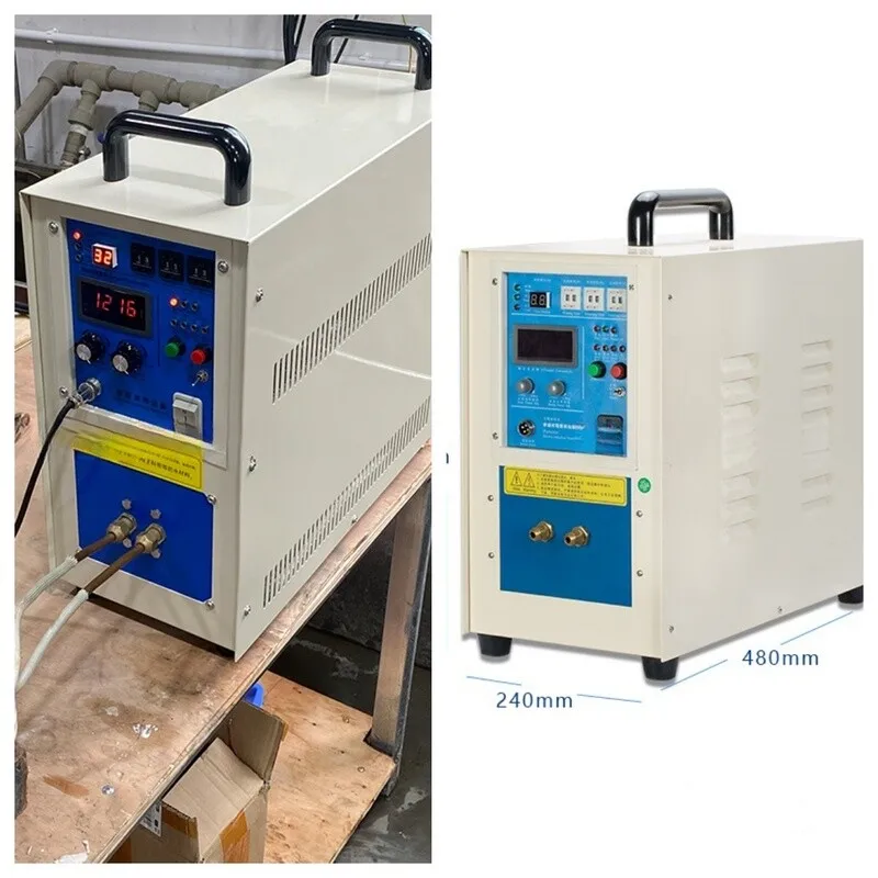 سخان محمول من الشركة المصنعة لذوبان الفولاذ المقاوم للصدأ مع ملف تحريض مخصص أنبوب نحاسي لمعدات التدفئة #1